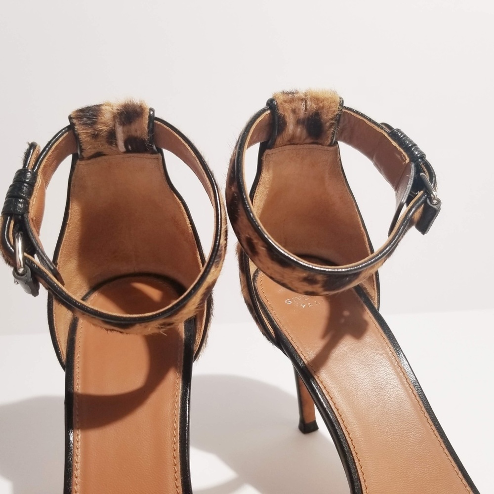 Givenchy Nadia Heels With Leopard Print Calf Hair - Picture 6 of 8
